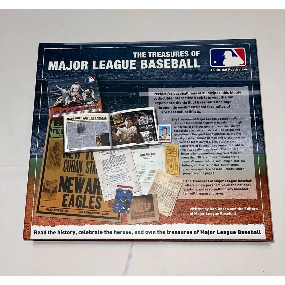 The Treasures of Major League‎ Baseball Hardcover Dan Rosen